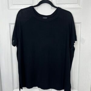 Torrid Black Fine knit Top Size 0